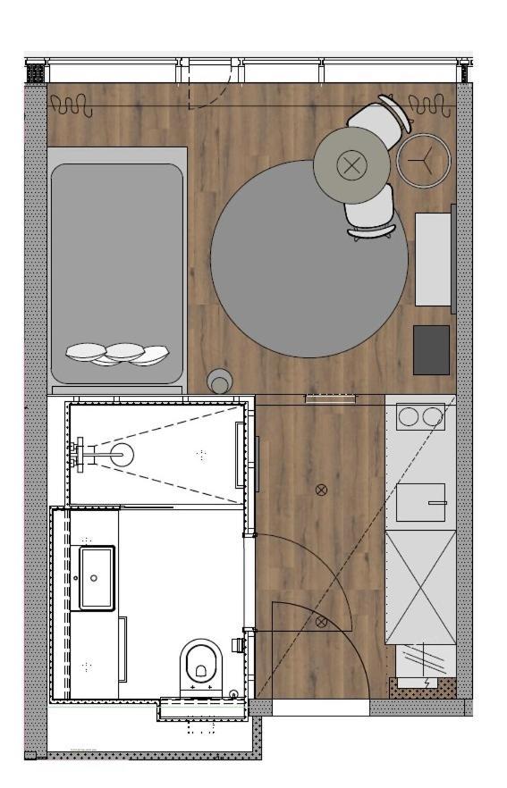 Black F House - Serviced Apartments Фрайбург Стая снимка